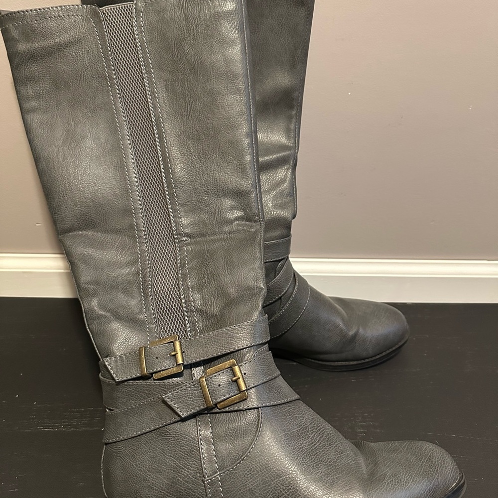 Maurice’s Gray Women's Knee-High Boots